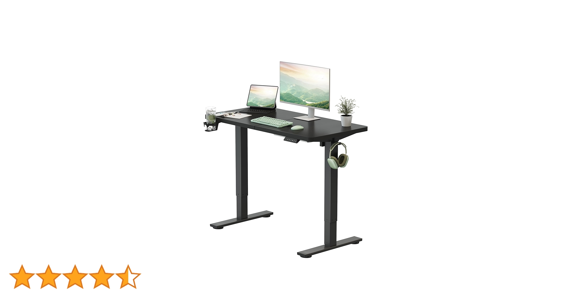 Flexispot EC1W電動昇降式パソコンデスク　縦60cm 横120cm Amazon.co.jp: FLEXISPOT 昇降デスク パソコンデス 幅120cm